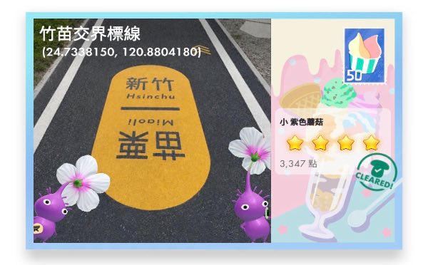 竹苗交界標線