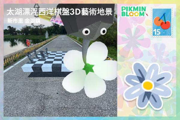 漂浮西洋棋地景藝術
